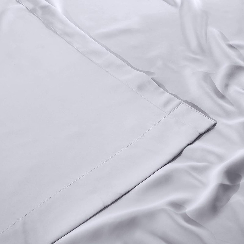 Fog Grey Room Darkening Curtain Panel 100W x 108L Heavyweight Fabric Blackout US