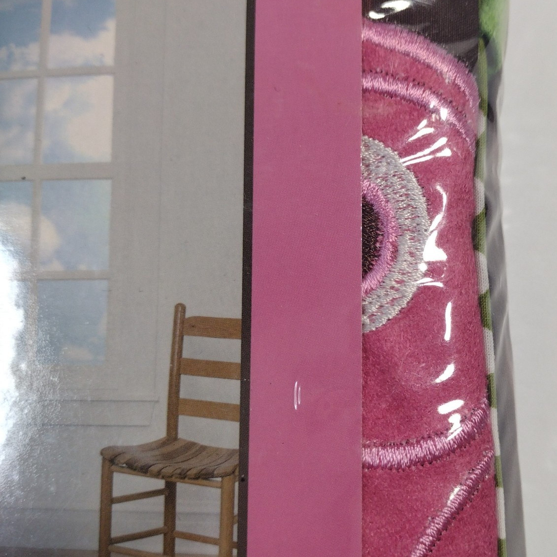 Window Panel 40″x86″ Owls Tab Top Flowers Brown Green Pink Curtain Girls Room