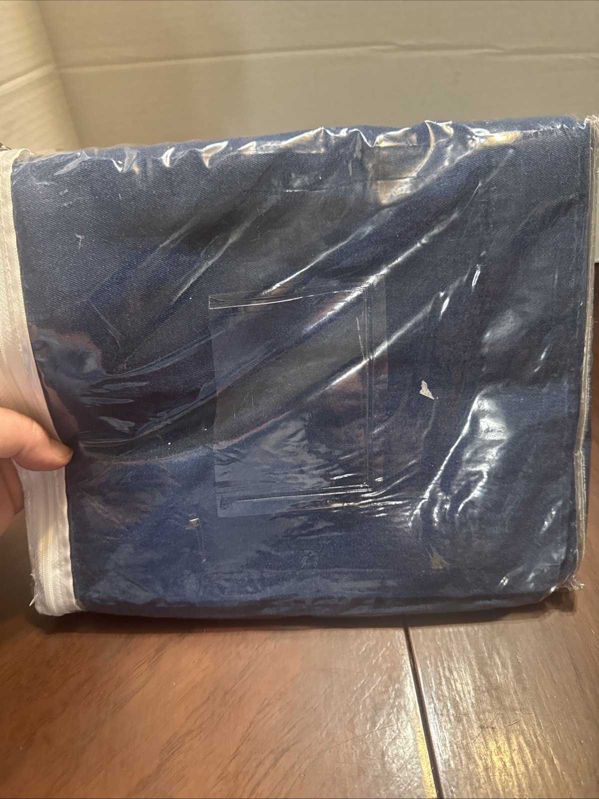 Lot2 NEW Medium WashDenim Classic Valances 84″ X15″ 100% Cotton Retro Farmhouse