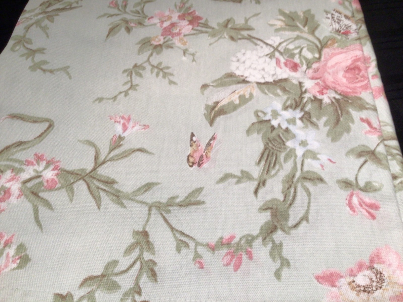 Cabbages & Roses 50”x 96” Window Curtain Panels Henrietta Sage Set Of 2 Panels