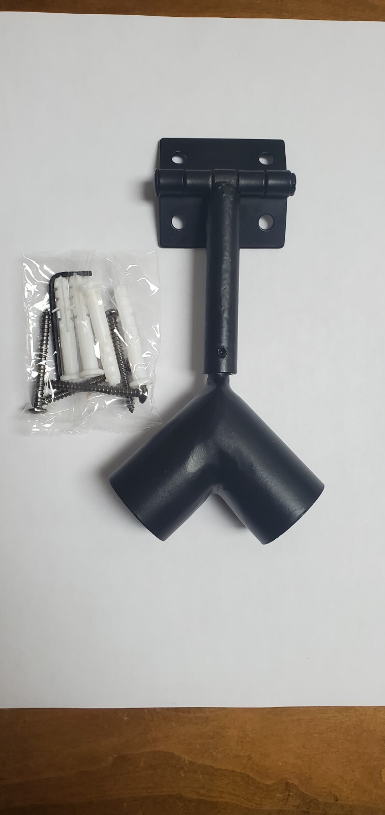 Heavy Duty Drapery Bracket 📌 CORNER BRACKET for 1 inch iron rod Adjustable /Pc