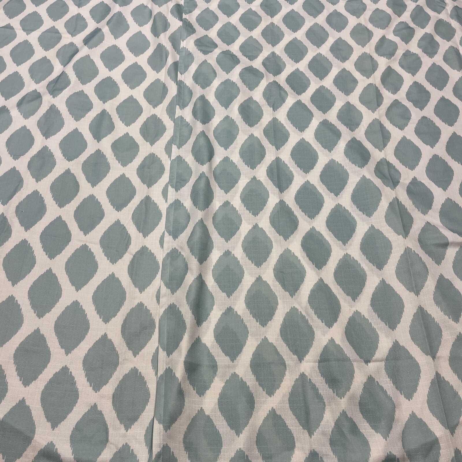 2 Better Homes and Gardens Seafoam green ivory grommet Curtain Panel 52”x82”