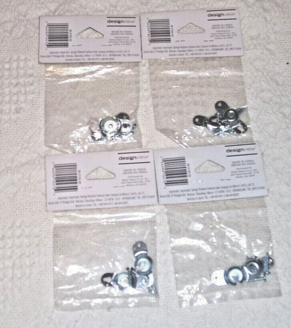 (1089) 4 -Designview Inside Mount Mounting Brackets Roller Shade Blinds 633 454