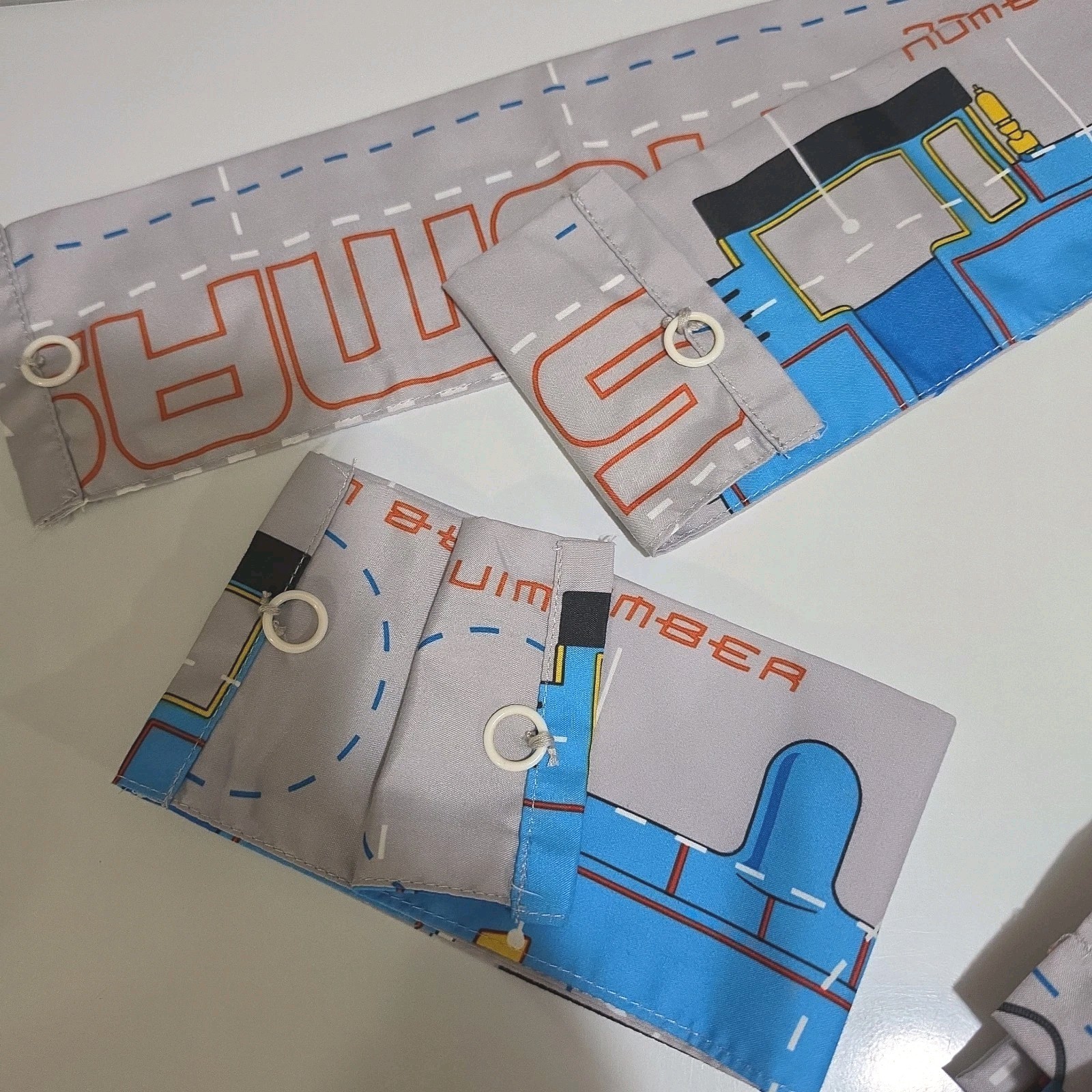 Thomas the Tank Engine / Train Curtains (64″ x 42″) & Tiebacks Set for kids room