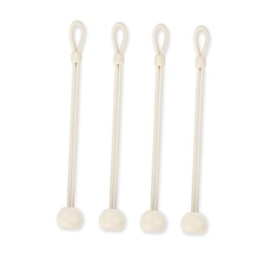Beige Ultra Long Shade Bungee Tie Downs – 4 Pack – 8in – Beige