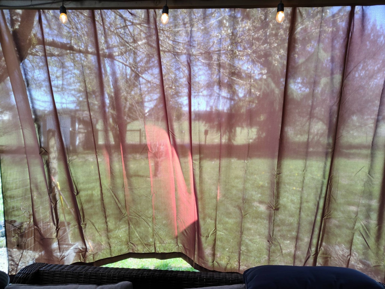 Easy-Going Outdoor Curtains- Brown -54 inches wide x 96 inches long