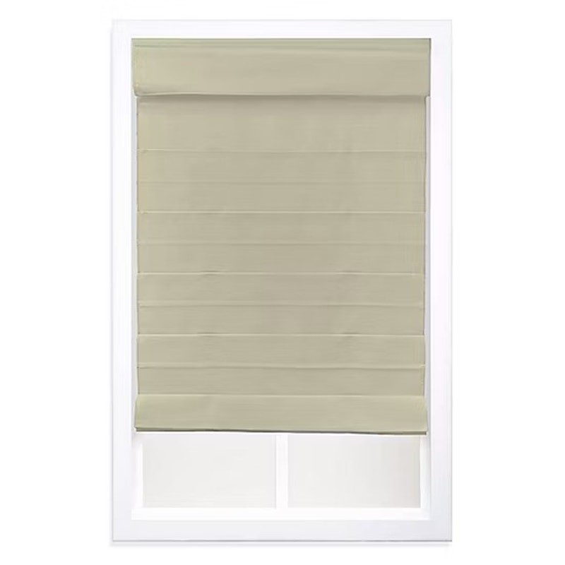 32×64 Dover Cordless Room Darkening Roman Shade Linen