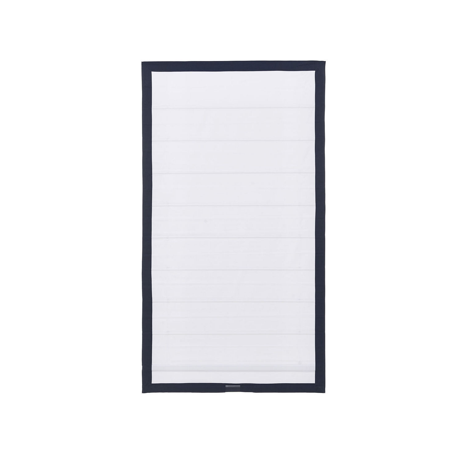 Bordered Cordless Roman Shades – 4 Colors – 5 Sizes