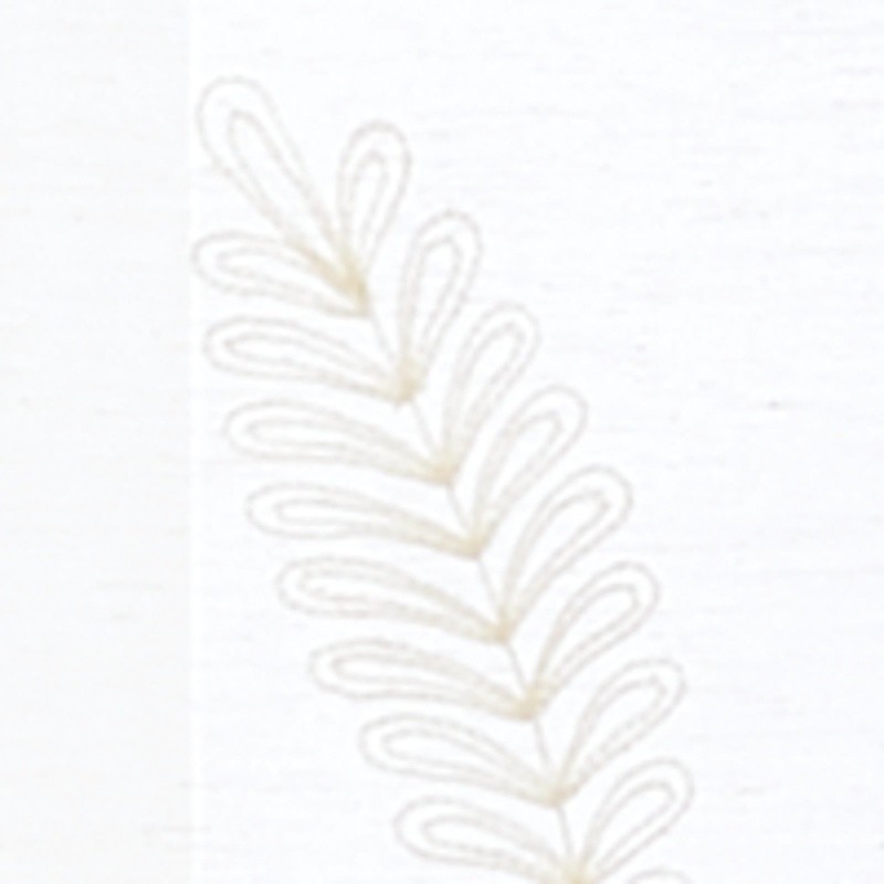 Embroidered Botanical Sheer Balloon Shade Single Curtain Indoor Home Décor New