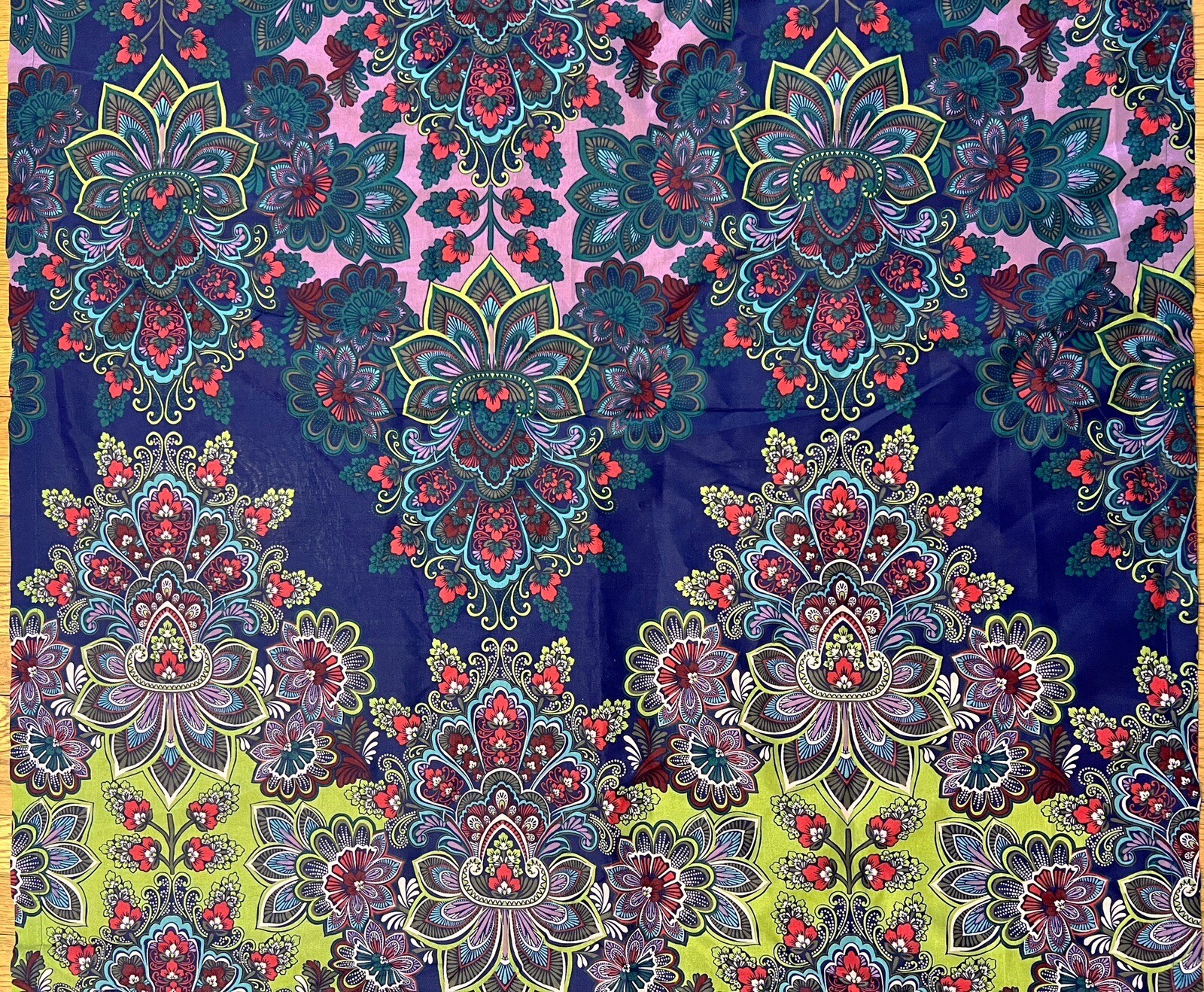 ALCOVE Curtains (Set of 2) Blue Multicolor 42-1/2”W x 84”L Panels