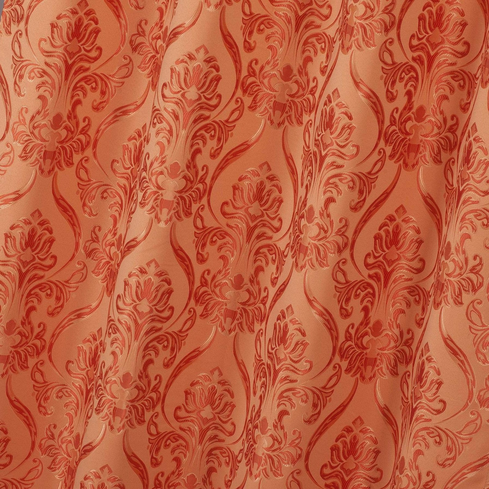 ON NEW 4 PIECE DRAPE SET WITH ATTACHED VALANCE AND SHEER WITH 2 TIE BACKS INCLUD
