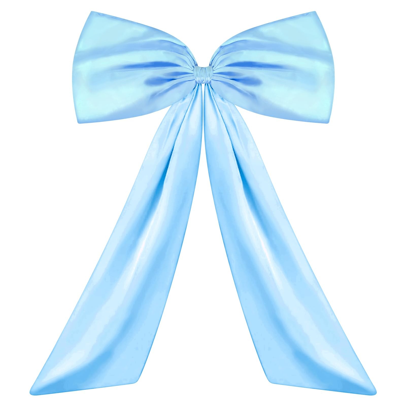 24×36 Inch Giant Sky Blue Bow Decor Big Wall Ribbon Coquette Backdrop