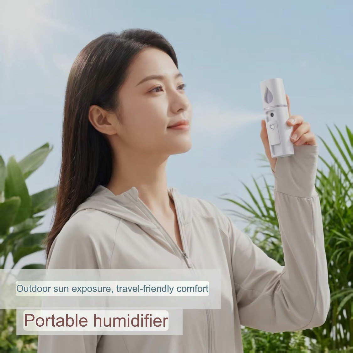 Portable Nano Facial Mister Mini Facial Steamer Atomization Eyelash Extension