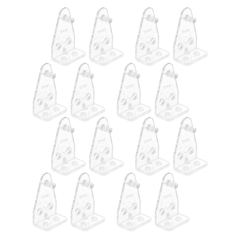 16pcs Blind Replacement Parts: Bottom Rail Hold Clips Replacements Mini
