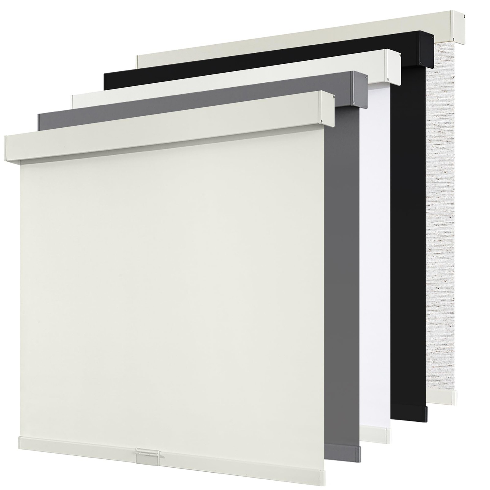 Cordless Blackout Roller Shades Blinds for Windows Free-Stop,Pull Down Room D…