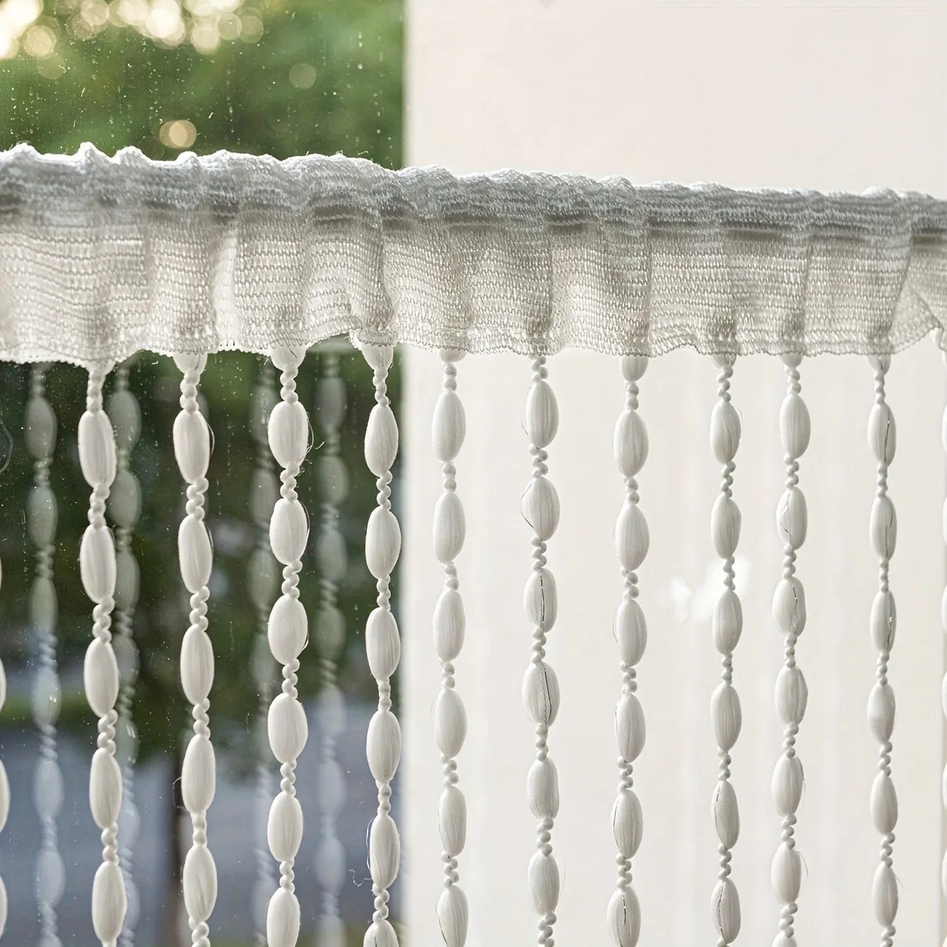 Lanter Curtains Courtyard Doors And Beaded Tassel Door Curtains Salon Decoration