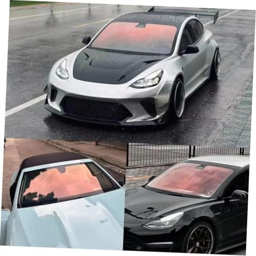 Car Window Tint 80% VLT, 80 Percent Chameleon Red Window Tint 40In x 10Ft