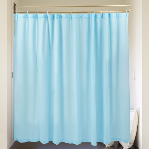 200cm U-Shape Room Divider Privacy Partition Curtain Privacy Protection Partitio