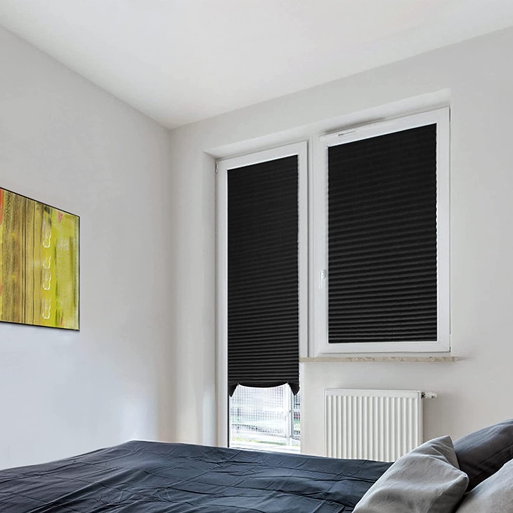 Cuttable Blackout Roller Blinds for Use in Offices Dorms or Temporary Spaces