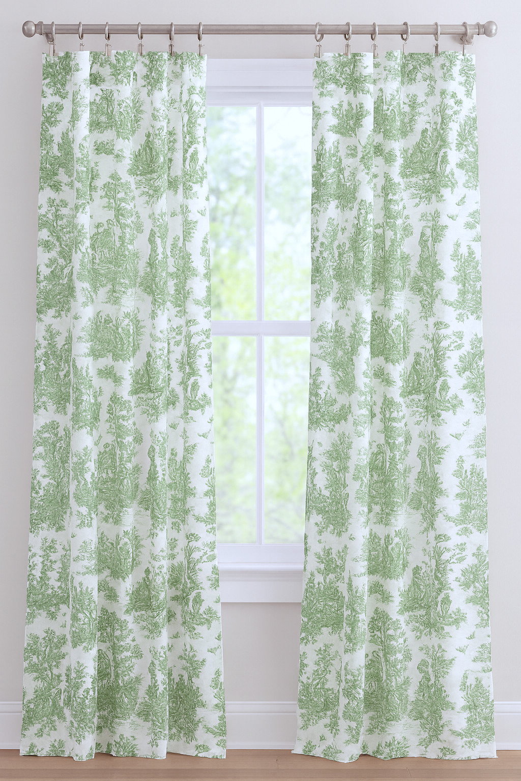 Toile Curtains French Colonial Drapery Panels Window Treatments Home Decor