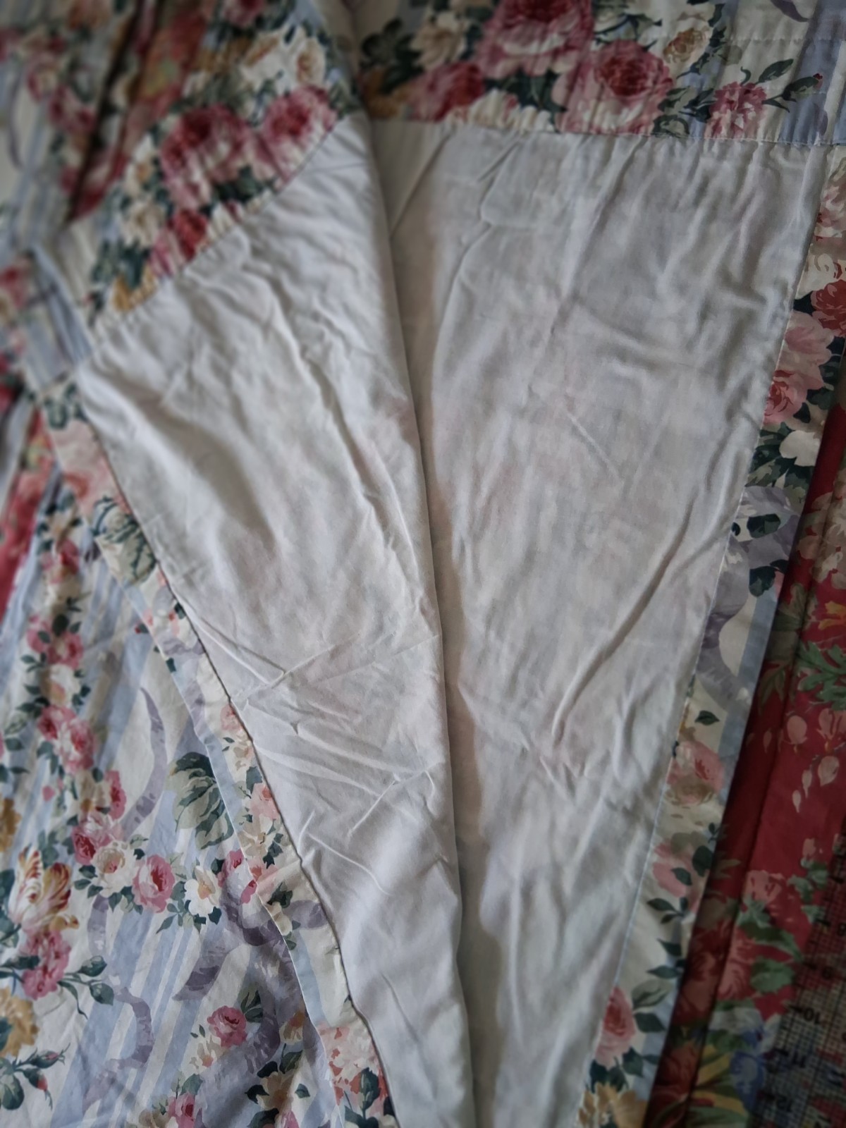 Waverly Hatfield Rod Pocket Drapes-Vintage-Ready to Hang-2 pairs available