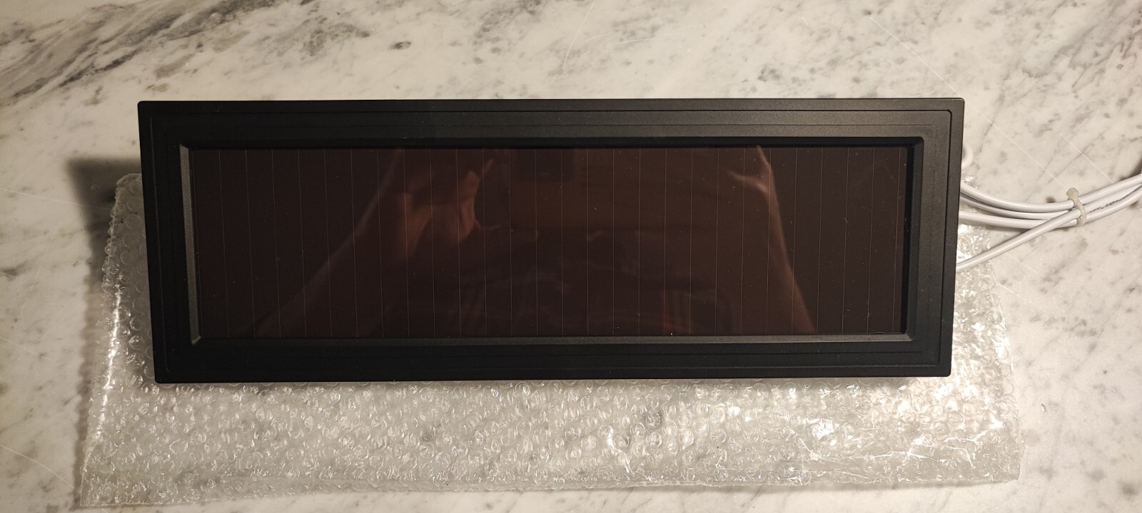 Battery With Solar Panel for Blinds Shades 4400 mAh 12V DC