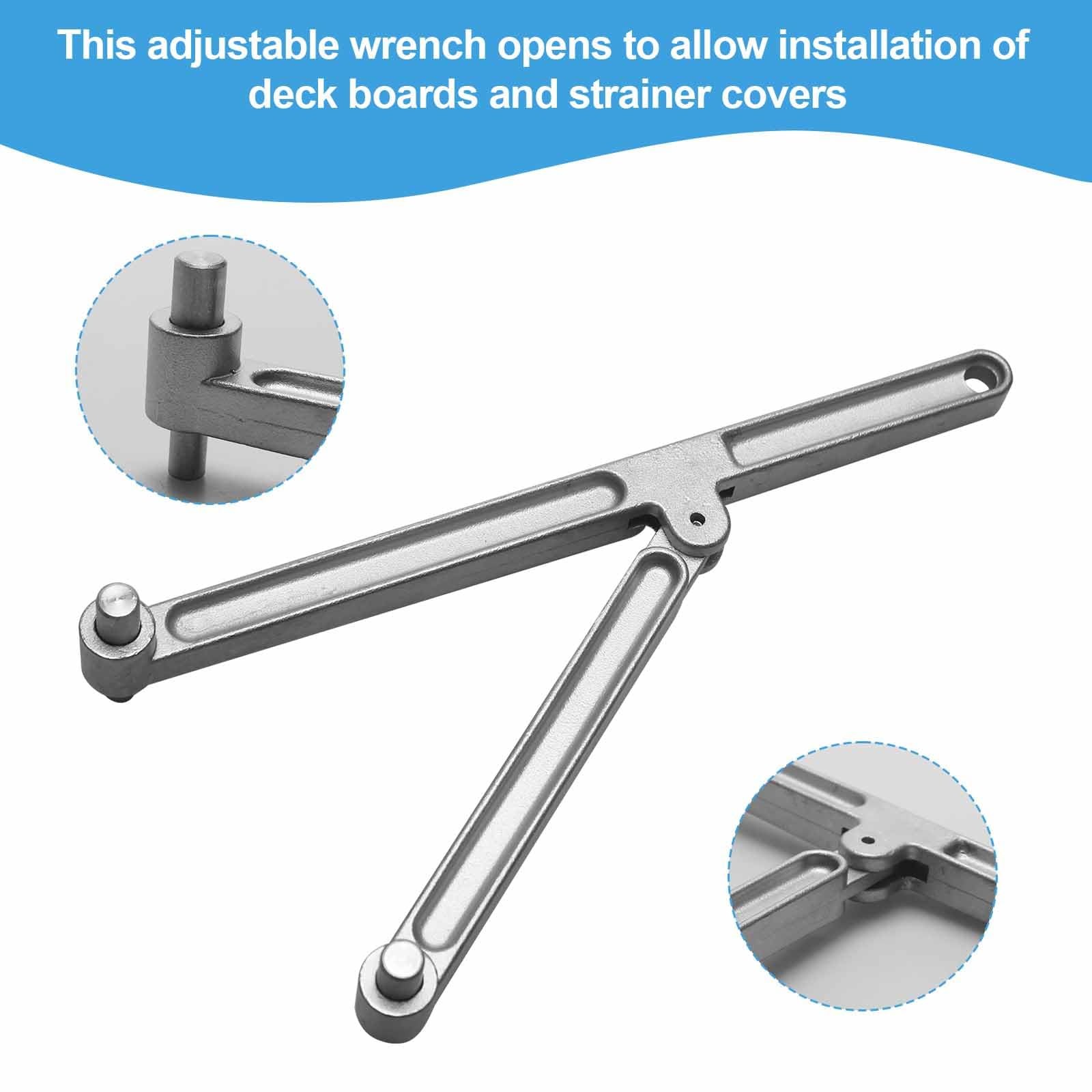 Spanner for Groco Spanner Wrenchdeck Plate Key Wrench, Pin Spanner Wrench, Ex…