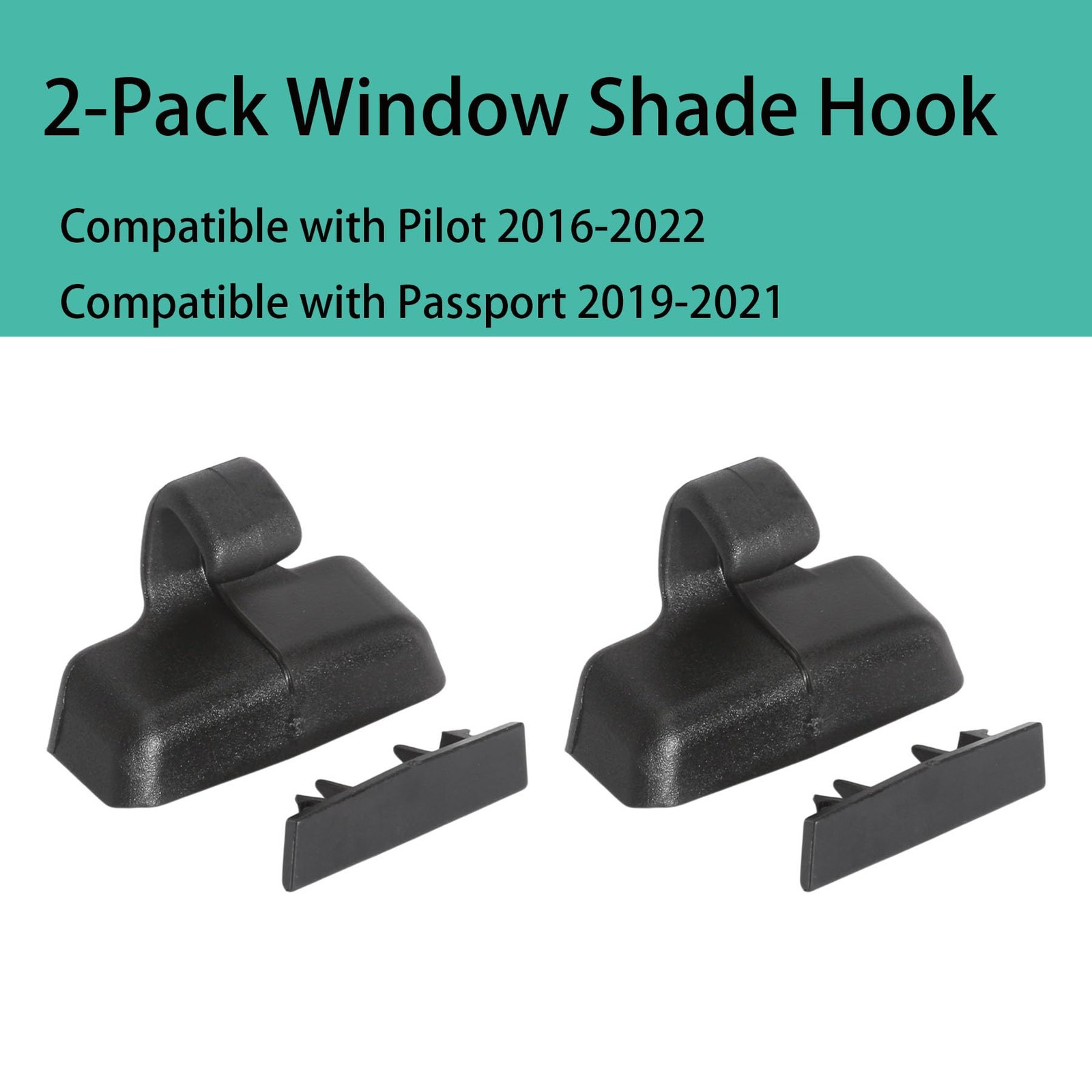 Motpeichi Rear Window Sun Shade Hook Clip