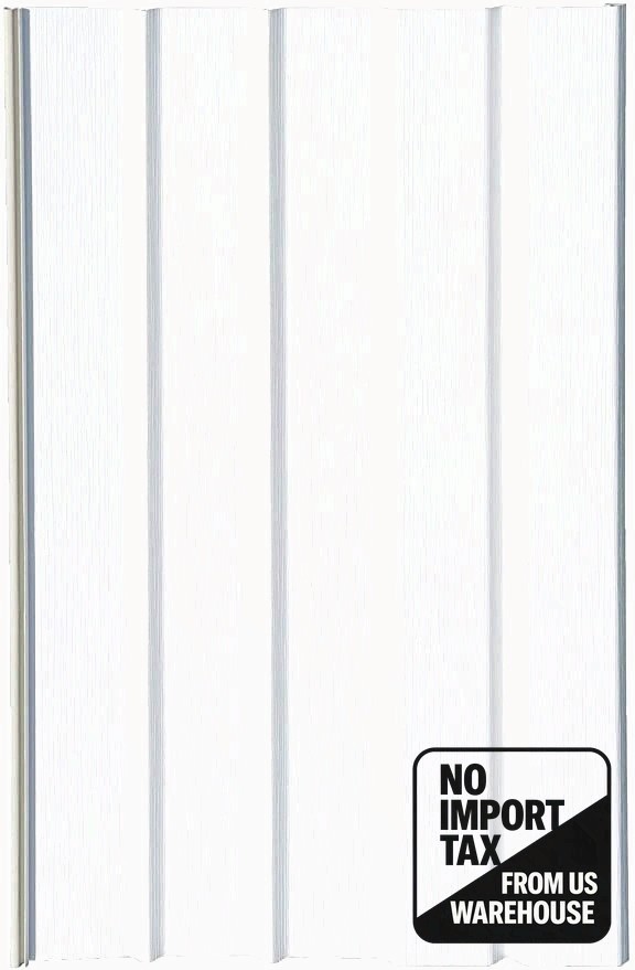 Mobile Home Skirting Vinyl Underpinning Panel White 16″ W x 69″ L Trim-to-Fit 0.
