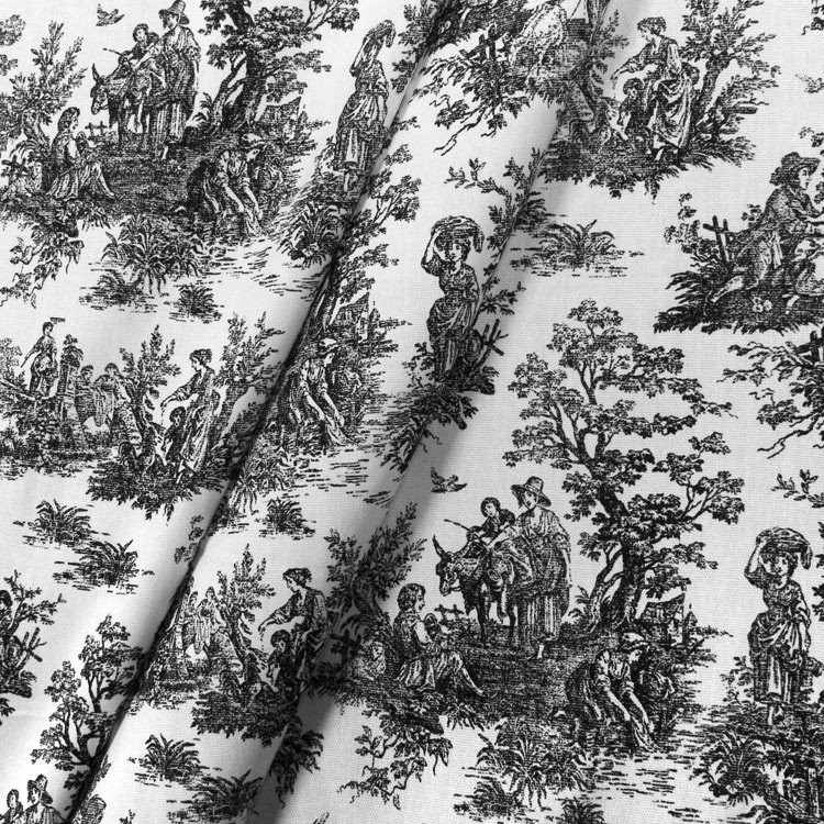 Toile Curtains French Colonial Drapery Panels Window Treatments Home Decor