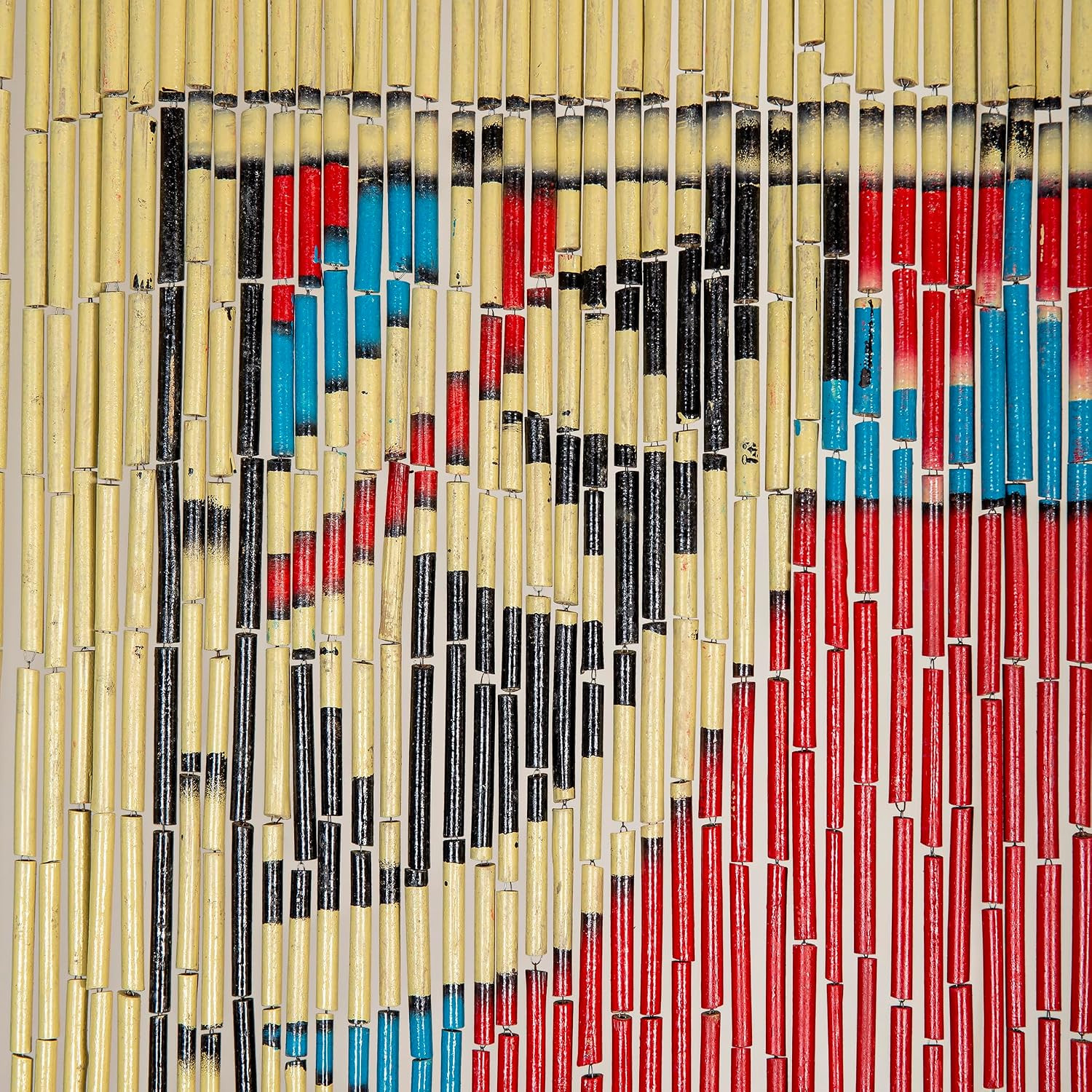 Beaded Curtain for Doorway, Bamboo Bead Door Curtain, Boho Evil Eye Decor, Hangi