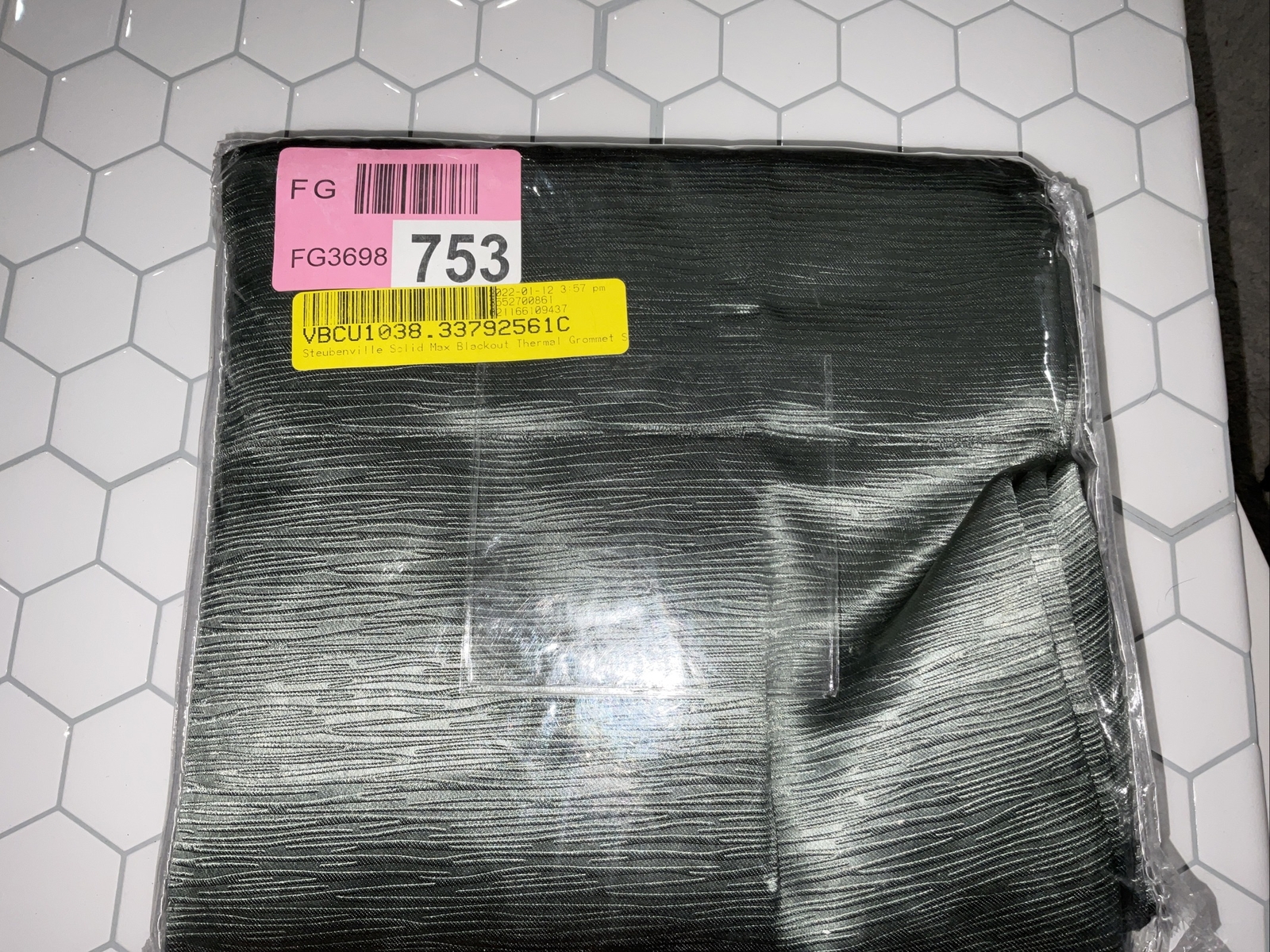 Steubenville Solid Max Blackout Thermal Grommet (2) Curtain Panel 42×84” Green