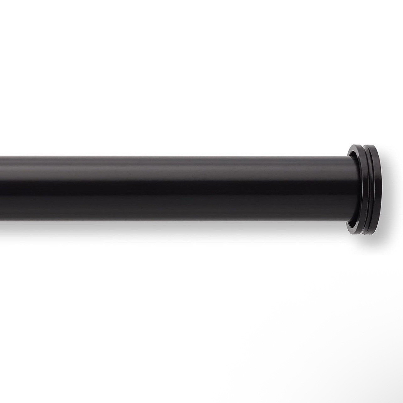MODE Outdoor Collection 1 1/8″ Diameter Curtain Rod Set with End Cap Finials …