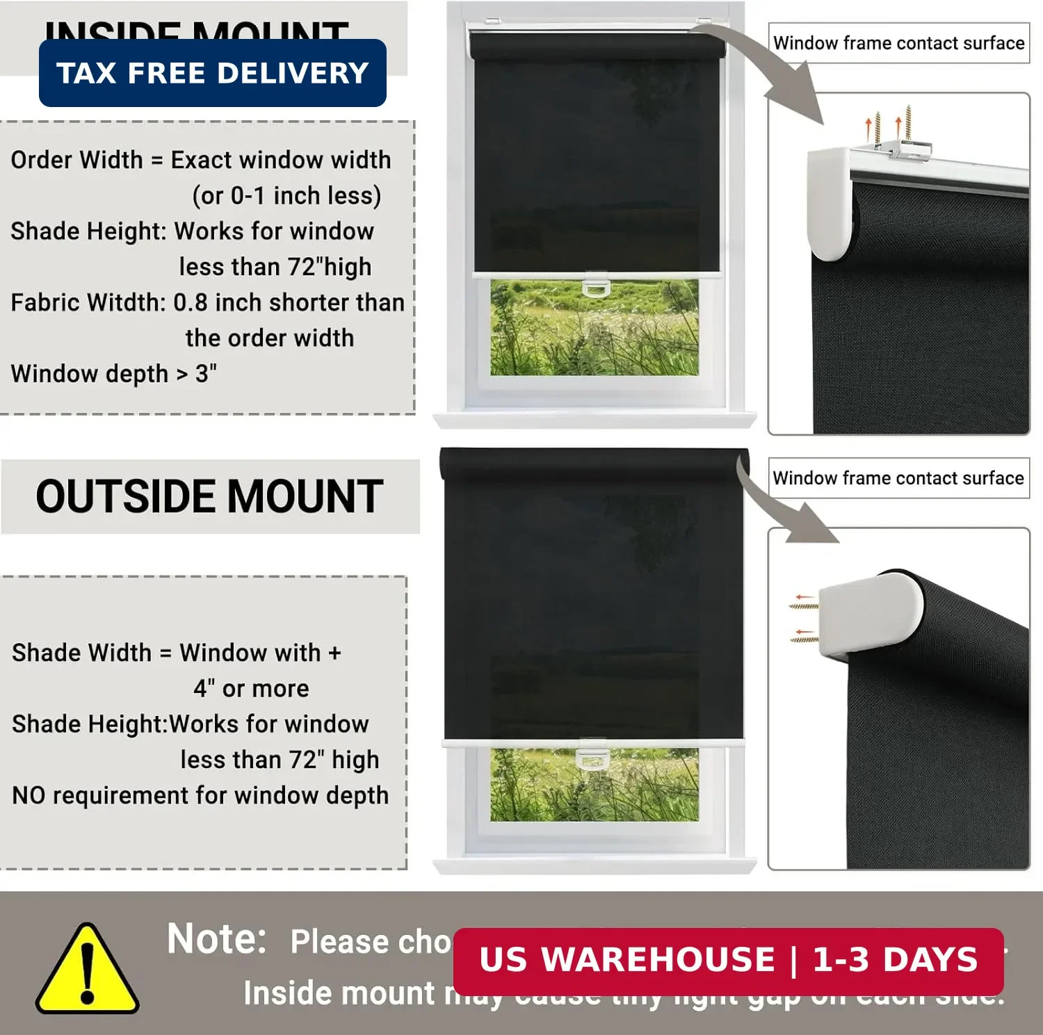 Cordless 5% Openness View Roller Shades for Indoor Windows,Solar Screen Flame Re