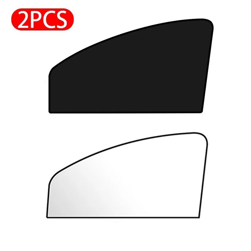 SEAMETAL Magnetic Car Side Window Sun Shade Curtains UV Privacy 2PCS Universal