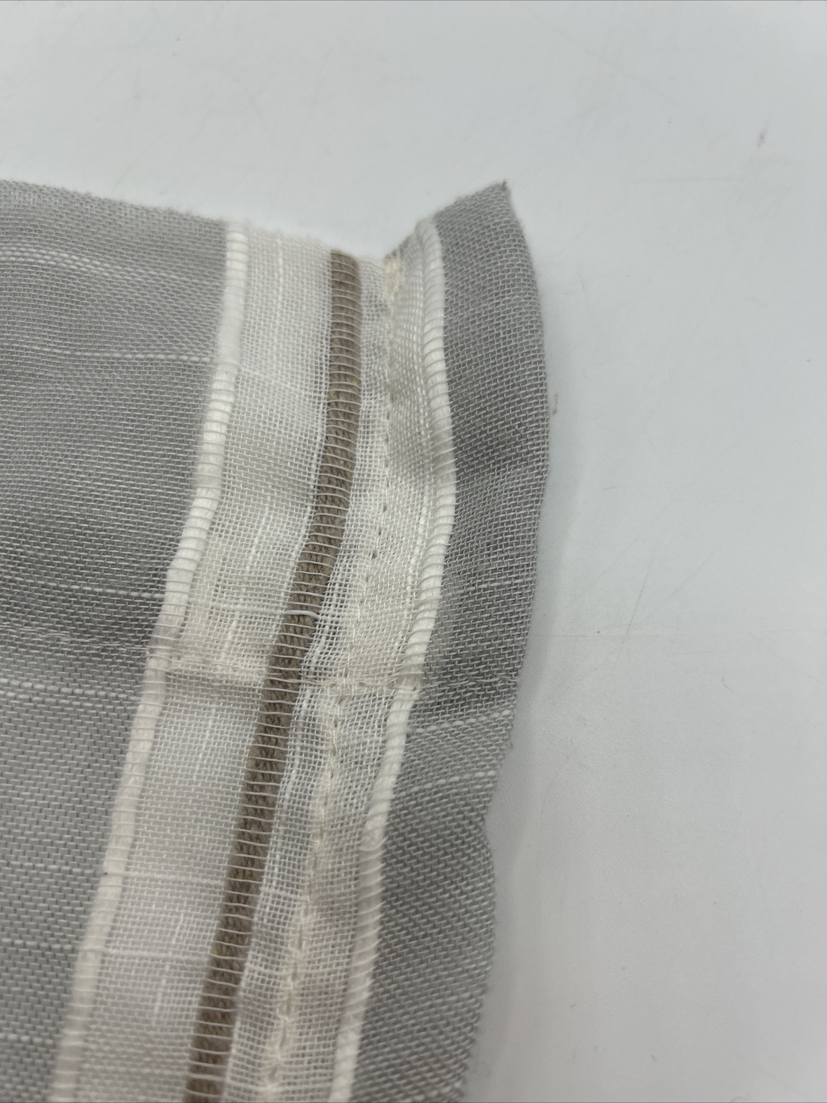 Sonoma Curtains 2 Panel Set Rod Pocket Short Curtain Linen Textured 50×84 Inches
