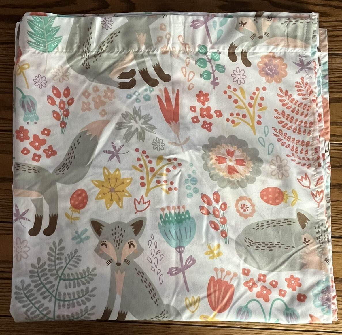 Lush Decor Pixie Fox Quilt Reversible 4 Piece Bedding Set – Queen/Full