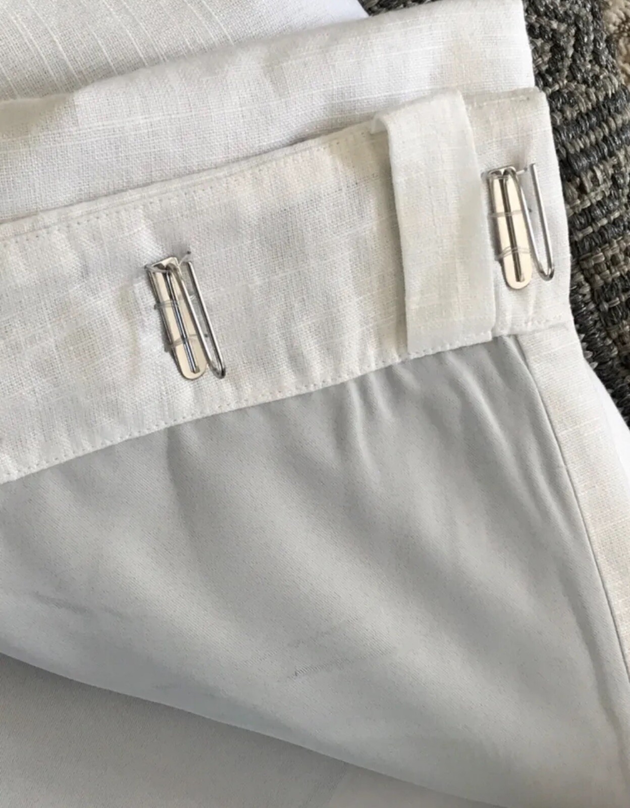 Pottery Barn (Set of 2) Drapery, Replacement Curtain Hooks 1.5 Inch FAST SHIP!