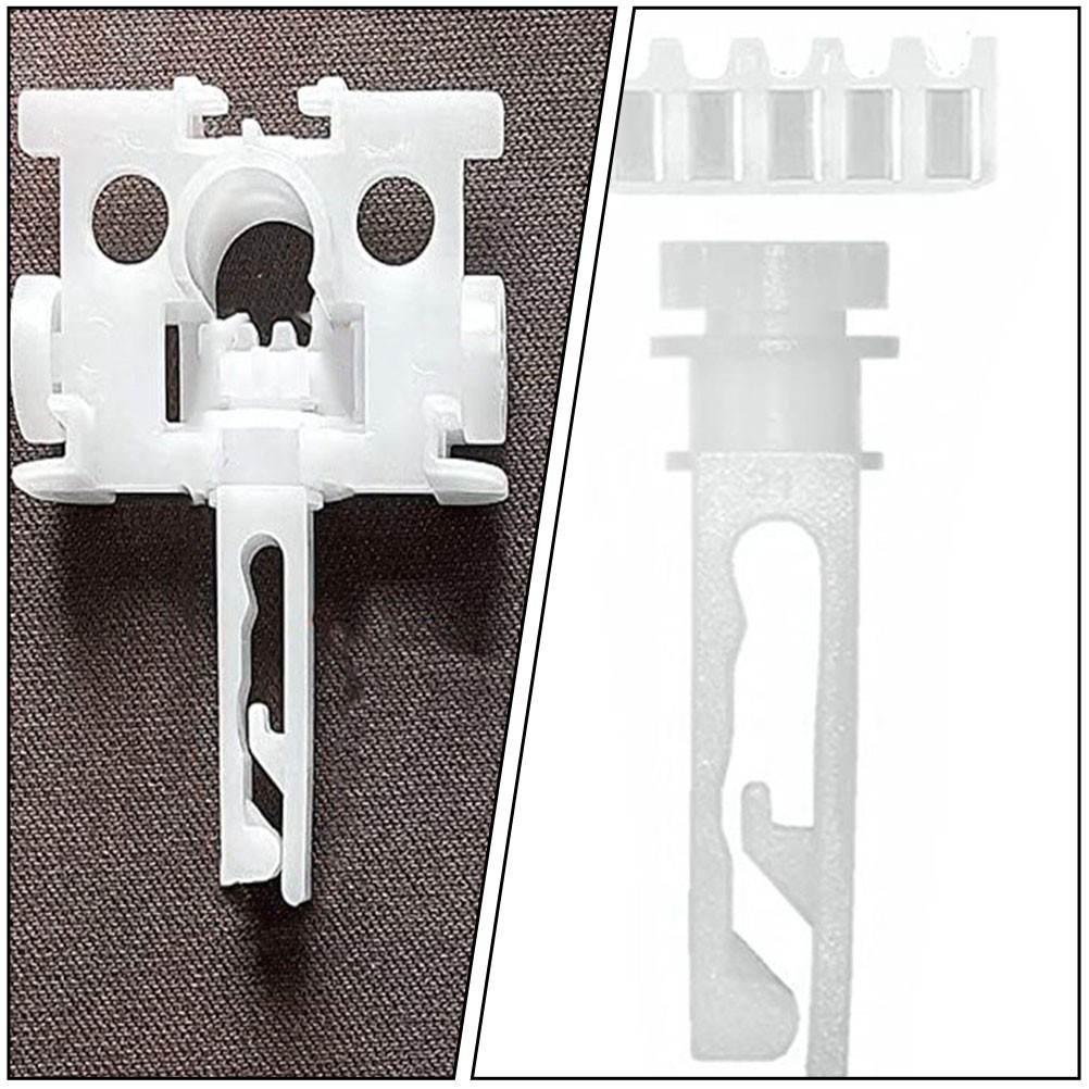 3 Count Replacement Pulley Kit for Blinds Curtain Pulleys Rollers