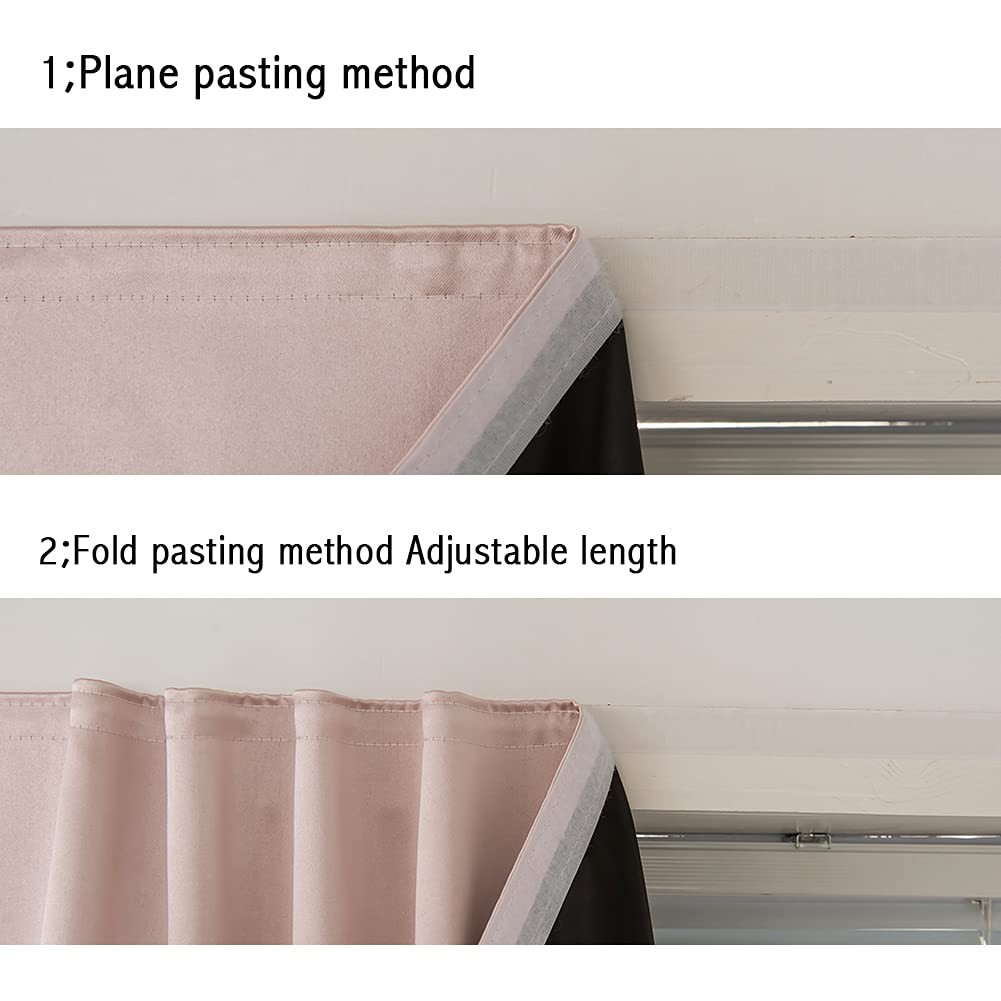 Autohesion Curtains for Windows,Bedroom Blackout Curtains for – Thermal Lnsul…