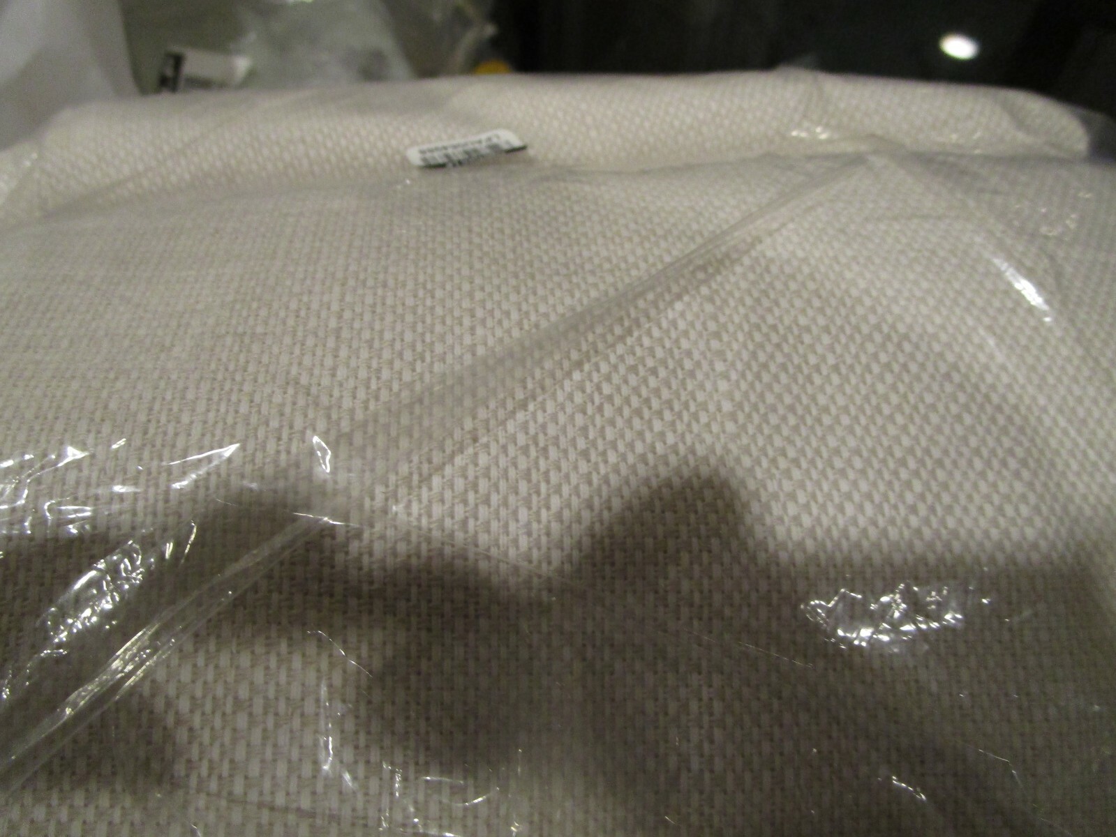 2 Pottery Barn SUNBRELLA Textured Canvas Indoor Curtains 50 96 white New wo tag