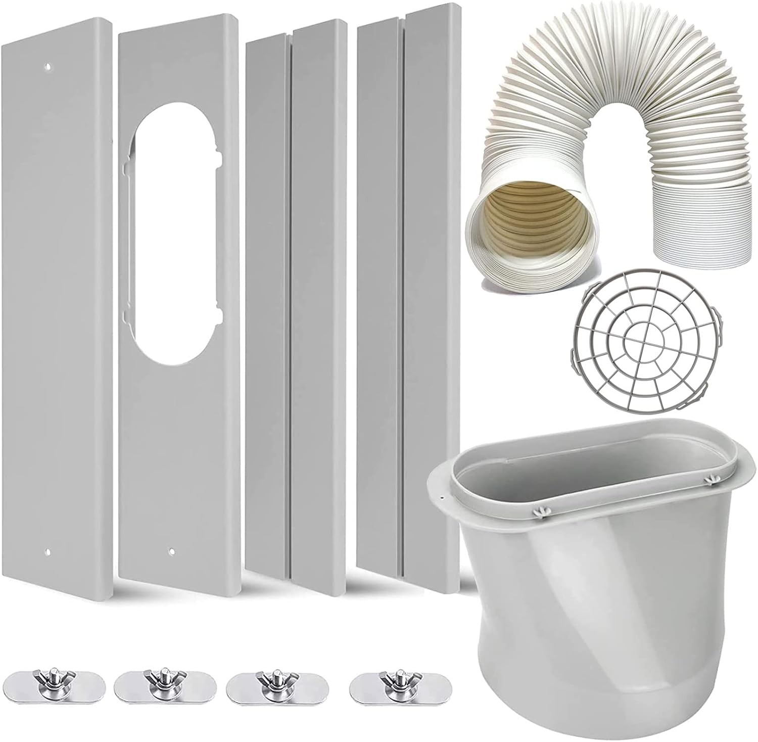 Portable AC Window Seal Kit LEZIFU 5.9 Diameter 59 Hose