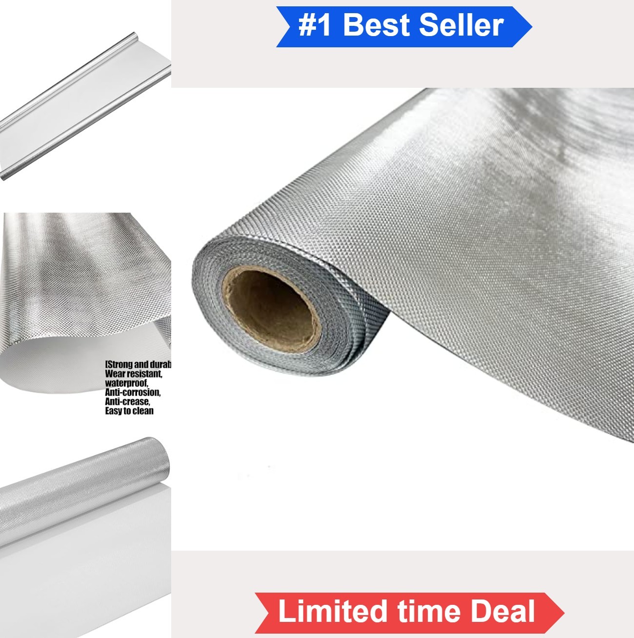 Mylar Film Roll Reflective Diamond Grow Foil 4x25FT 6 Mil for Greenhouse Grow