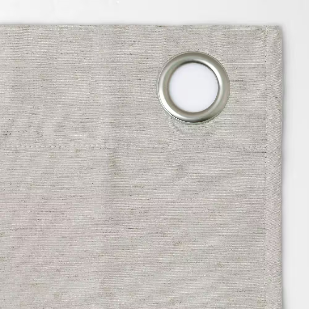 Colt Linen Polyester Blend Pearl Linen Polyester Blend 52 In. W X 95 In. L Gromm
