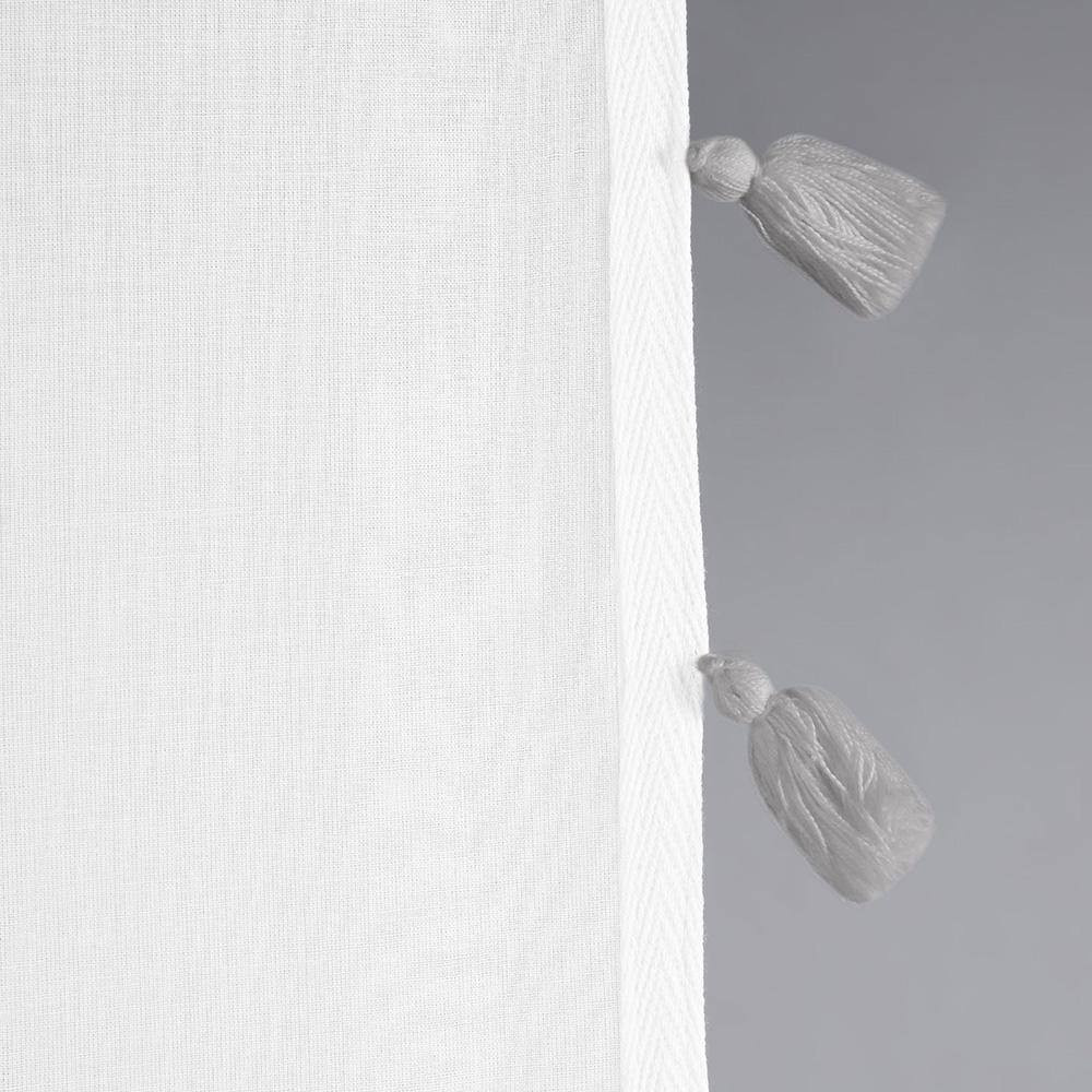 Gray Solid Rod Pocket Room Darkening Curtain – 52 In. W X 84 In. L