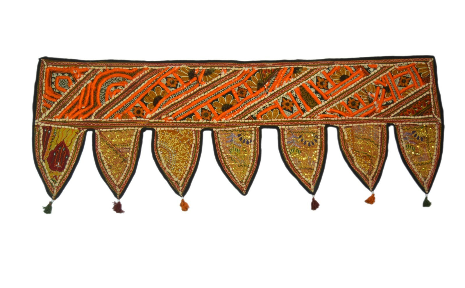 Indian Rajasthani Work Beautiful Valance Decorative Housewarming Gift i17-474