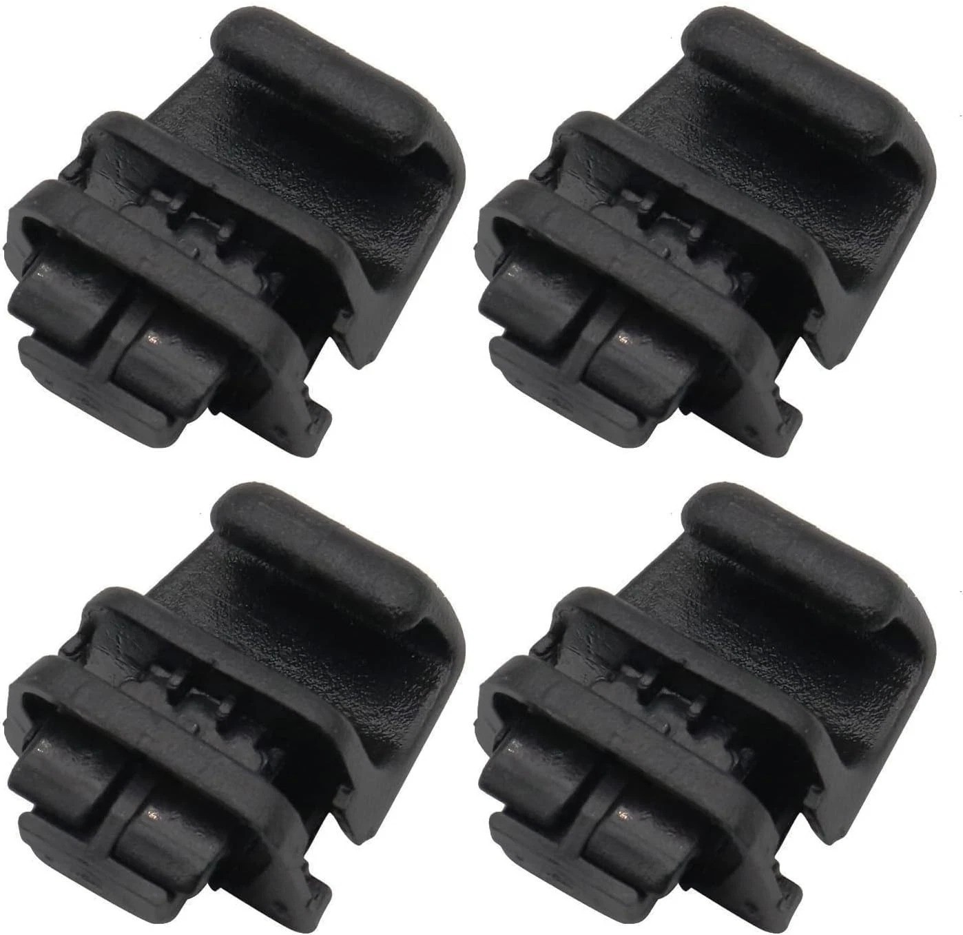 Interior Rear Door Curtain Hooks, 4-Piece Set for Hyundai Palisade 2020-2023