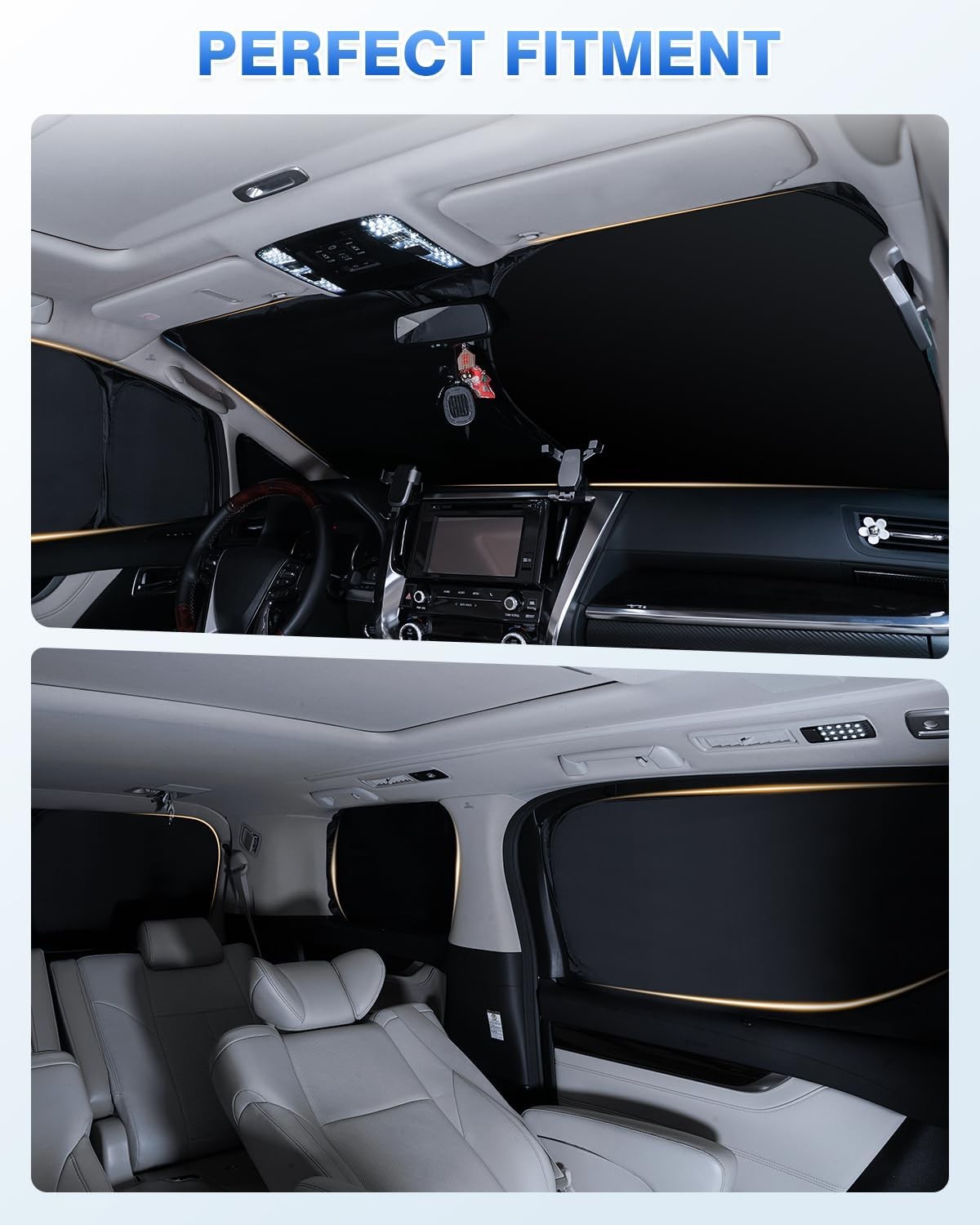 Sunshades for Dodge Ram 1500 2019-2025 2026 Dodge Ram 1500 2019-Present