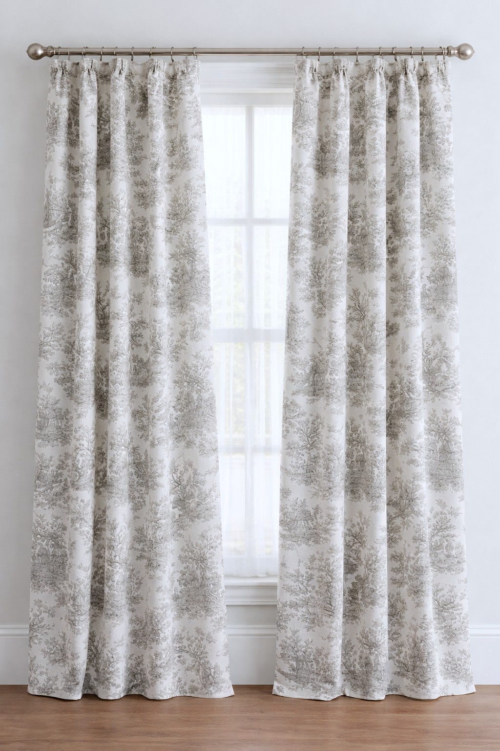 Toile Curtains French Colonial Drapery Panels Window Treatments Home Decor