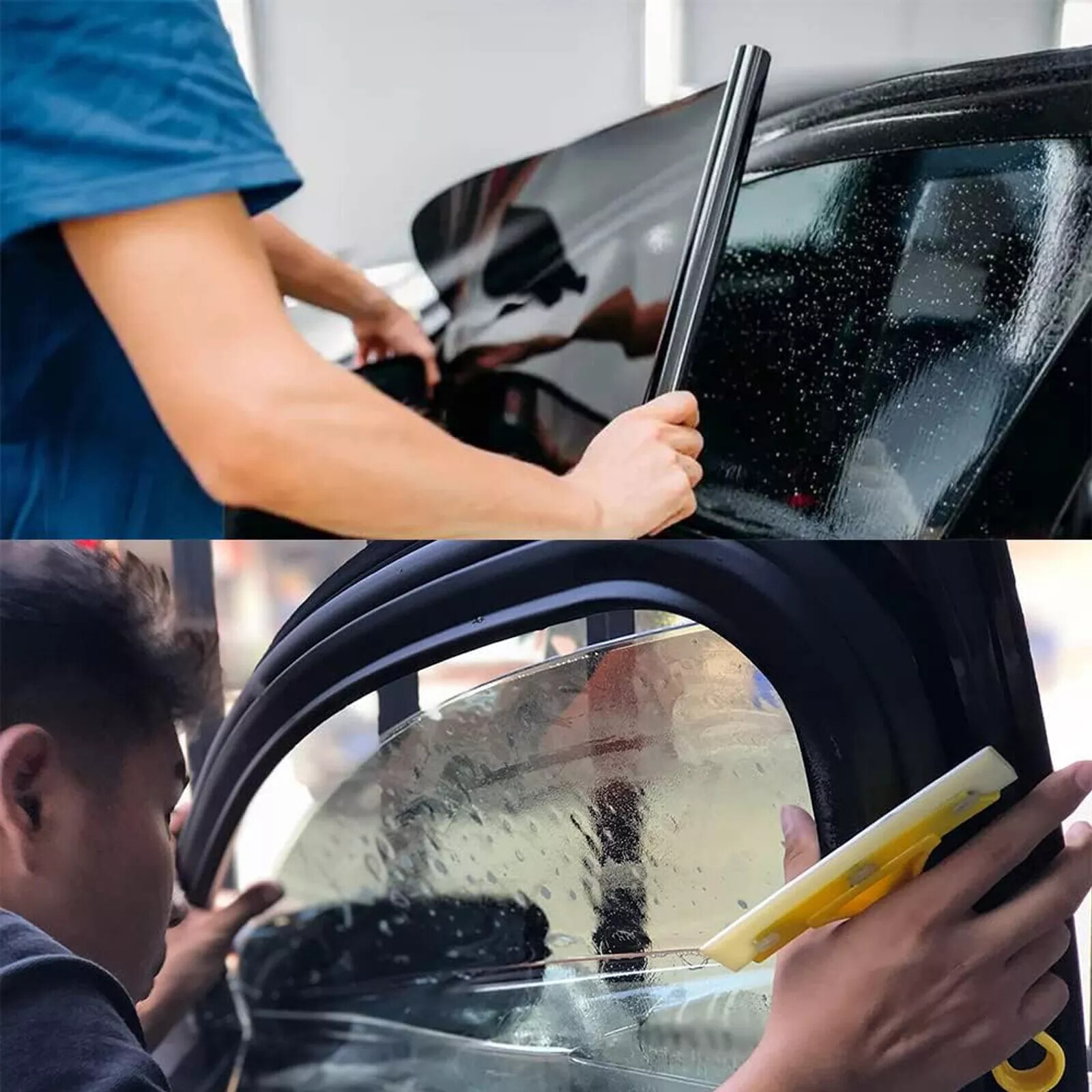 2-Ply Window Film Sun Block One Way Mirror Window Film paper UV Reflective Tint
